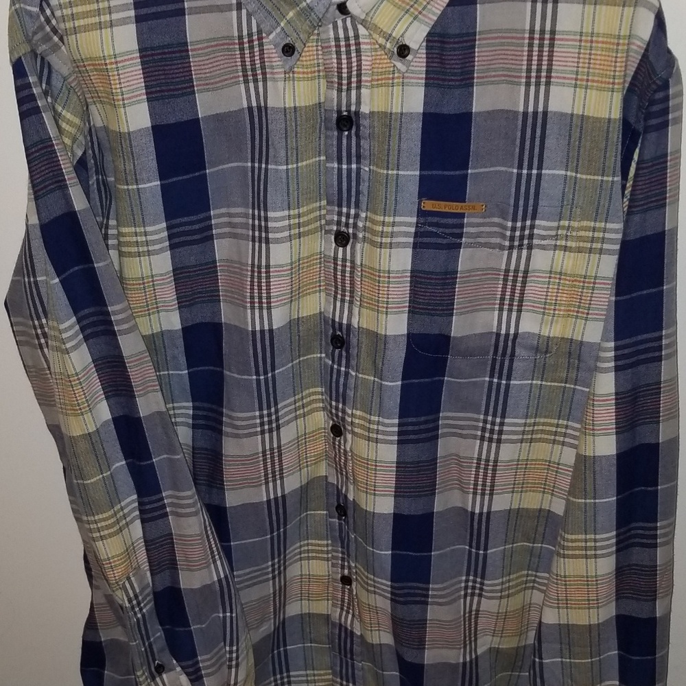 Polo long sleeve button down shirt